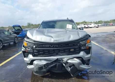 2025 Chevrolet Silverado 1500 4Wd Short Bed Custom z USA, uszkodzony, nr VIN 3GCPKBEKXSG377173